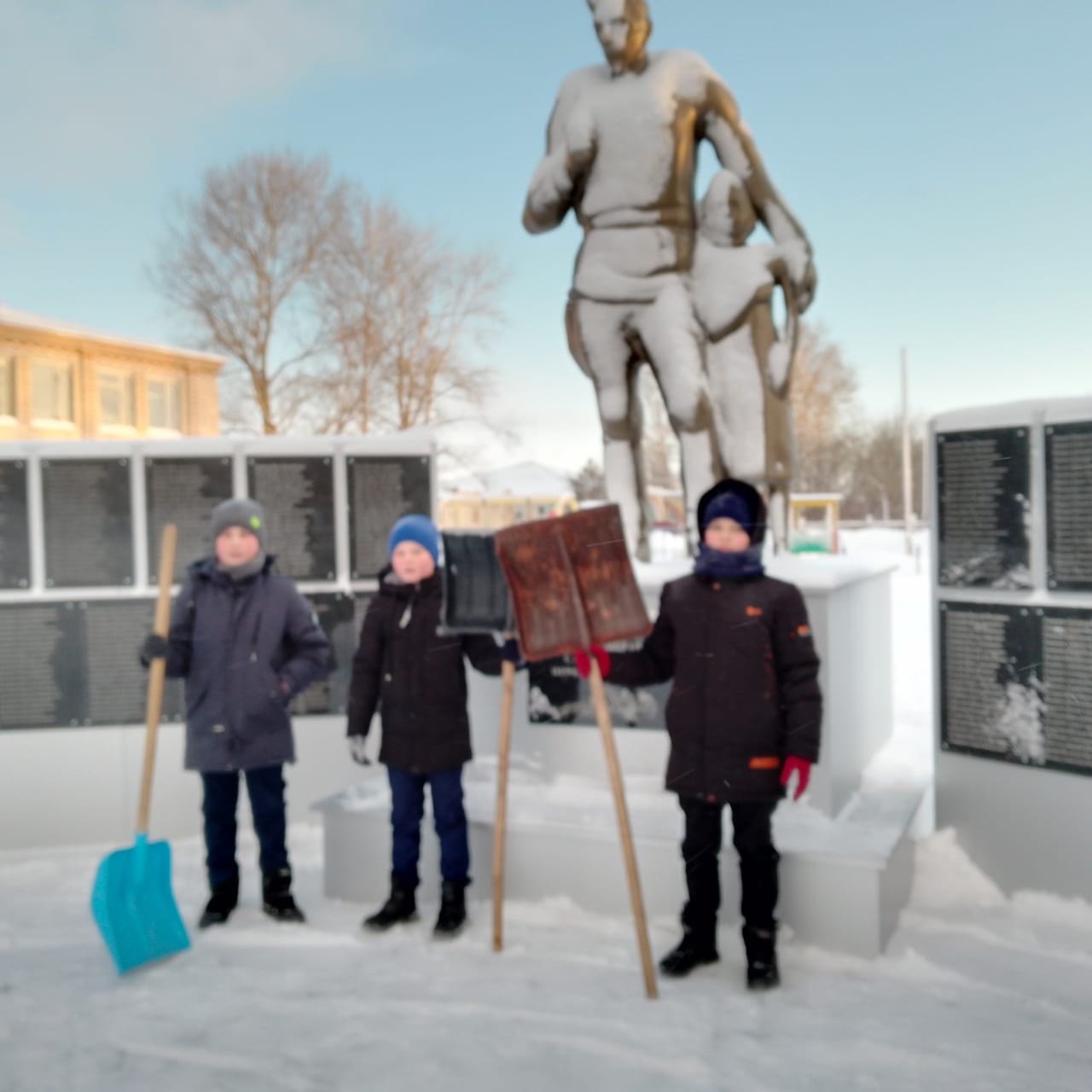 С раннего утра совершаем добрые дела!.