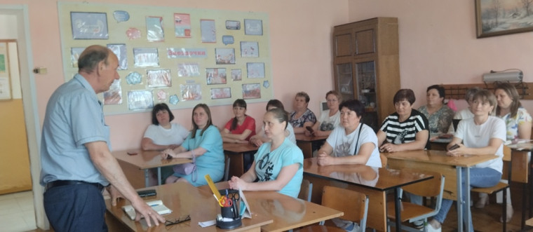 В Атяшевской средней школе прошли родительские собрания.